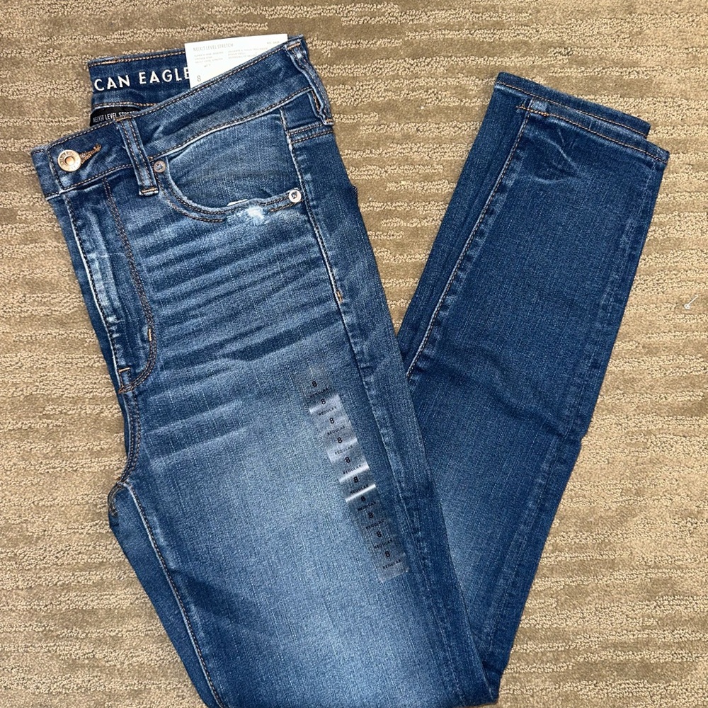 NWT AE High Rise Stretch Jeggings